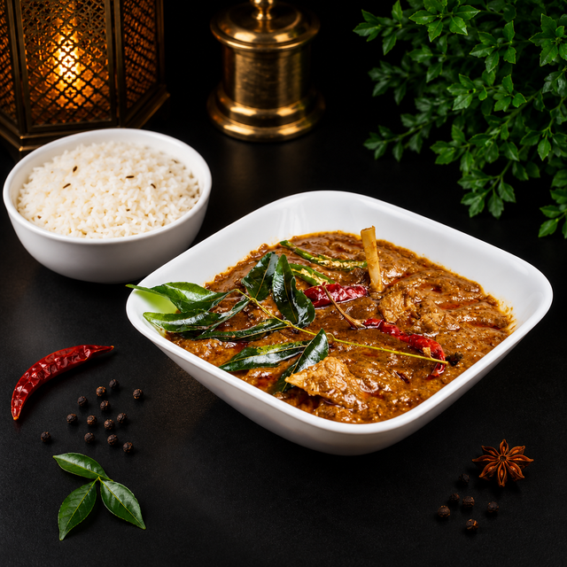 Goat Chettinadu.