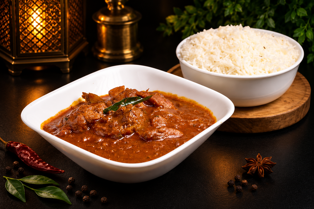 Chicken Vindaloo.