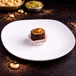 Chocolate Kaju Roll
