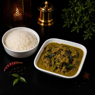 Pachimirchi Goat Curry (Green Chilli Goat Curry)