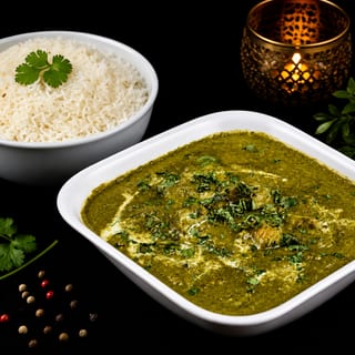 Saag Shrimp