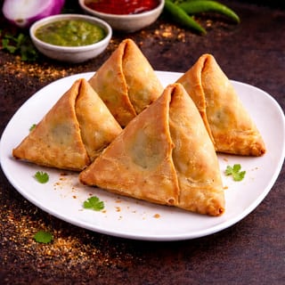 Home Style Samosa (4 pcs)