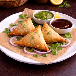 Navrang Onion Samosa (3 pcs)