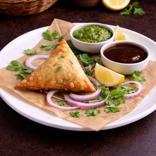 Navrang Onion Samosa (1 pc)